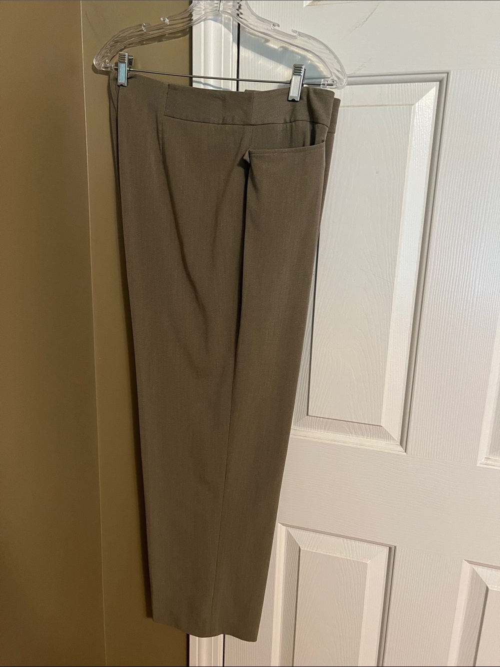 Lane Bryant Women's Tan Dress Pants - Straight Leg